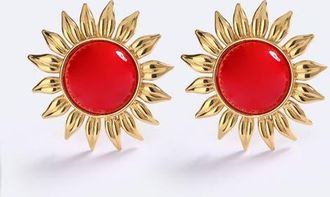 Emma Pills Under The Sun Earrings in Red at Nordstrom