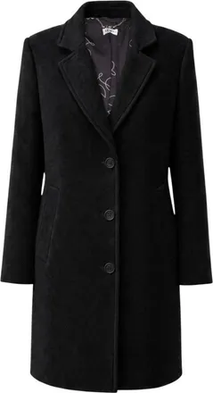 Liu Jo Abrigo Midi - Coats - Mujer - Negro - 2XL
