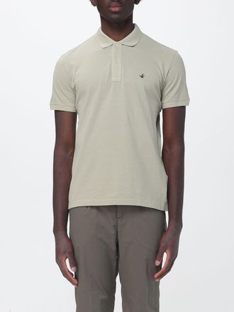 Brooksfield Polo in cotone basic con logo Brooksfield