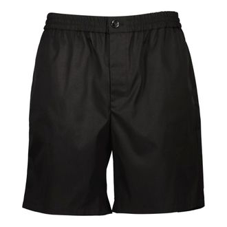 Ami Korte Broeken, Heren, Zwart, M, Katoen, Zwarte Alexandre Matiussi Shorts Lente-Zomer 2025
