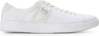 HUGO BOSS Mens Enlight Tenn Classic Low-Top Trainers in White - Size UK 11