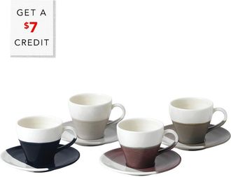 Royal Doulton Coffee Studio Set Of 4 Espresso Cups With $7 Credit