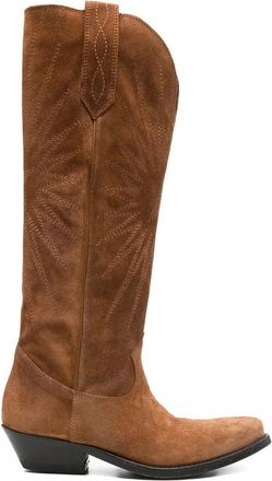 Golden Goose Wish Star Patterned Boots