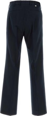 Pantaloni Torino Mens Midnight Blue Cotton Blend Pant Exterior: Virgin Wool Pantaloni Trousers