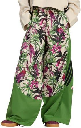 adidas x FARM Rio Premium Pants in Crew Green/linen/Fuchsia at Nordstrom Rack, Size X-Small