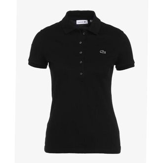 Lacoste Logo Dames Rood Poloshirt