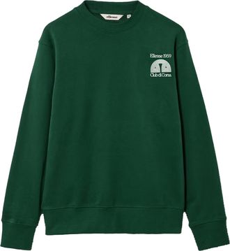 Ellesse Heren Club Di Corsa Sweatshirt (Donkergroen)