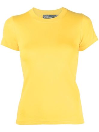 Polo Ralph Lauren ribbed short sleeve t-shirt - Yellow