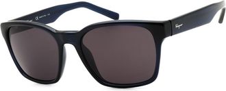 Ferragamo SF959S 414 Womens Sunglasses Grey Size 55