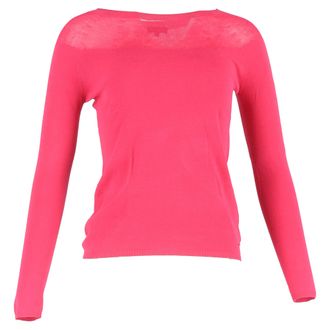 Escada Escada-trui van roze wol
