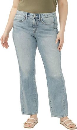 Silver Jeans Co Suki Straight Leg Jeans in Homecoming at Nordstrom, Size 14 X 31