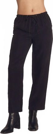 Bella Dahl Pull On Trouser In Black