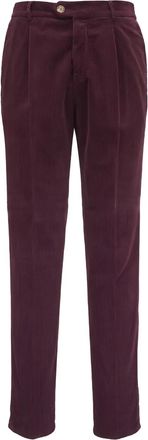 Brunello Cucinelli Pantaloni a coste - Viola