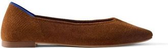 Rothy's The Point III Fine Point Flat in Revelvet Russet at Nordstrom, Size 11.5