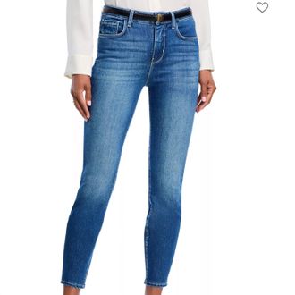 L'agence Margot Cropped Skinny Jeans In Baja