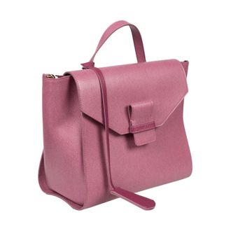 Manila Grace Tassen, Dames, Paars, ONE Size, Leer, Handbags
