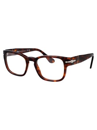 Persol 0PO3334V Tortoiseshell Acetate Eyeglasses - Tortoiseshell