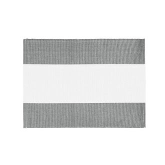KASANOVA Tovaglietta segnaposto decorativa 35x50 cm cotone grigio