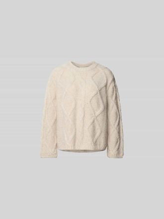 Juvia Relaxed Fit Pullover aus Merinowolle in Ecru, Gr&ouml;&szlig;e XL