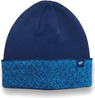 United By Blue The Essential Merino Marled Beanie in Midnight Navy at Nordstrom