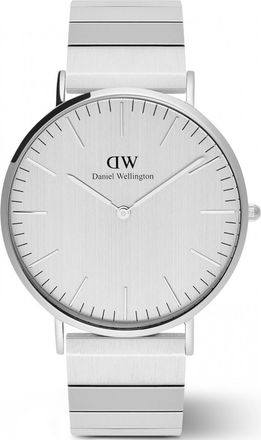Daniel Wellington Mens DW00100775 Ladies Classic Piano Silver 40mm Watch - One Size