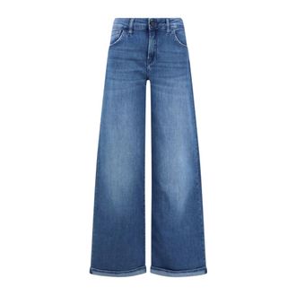 3x1 Jeans, Dames, Blauw, W28, Katoen, Rushmore Straight Leg Jeans