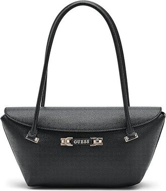 Guess Sophia Shoulder Satchel Shoulder Womens Handbags Black
