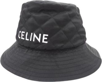 Celine Pre-owned Accessories, male, Black, Size: ONE SIZE Pre-owned Hat