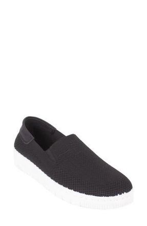 Elie Tahari Appollonia Slip-On Platform Sneaker in Black at Nordstrom Rack, Size 6.5