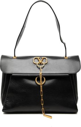 Valentino Pre-owned Valentino Medium Smooth Calfskin VRing Top Handle Bag Ladies H2NIV0BWPV5YJAX9
