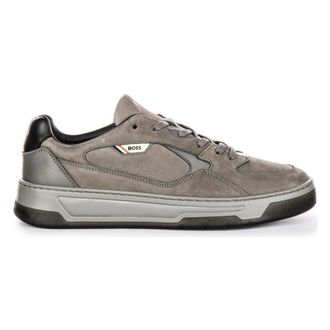 HUGO BOSS Baltimore Tenn Trainers - male - Boss - Sneakers - Gray - 11 UK - Shoes