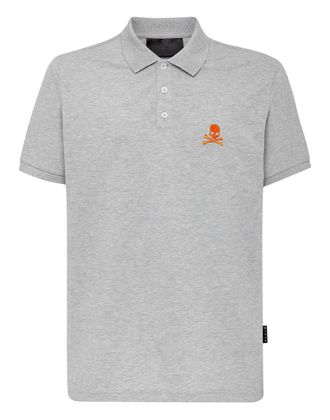 Philipp Plein Slim Fit Polo shirt SS Skull