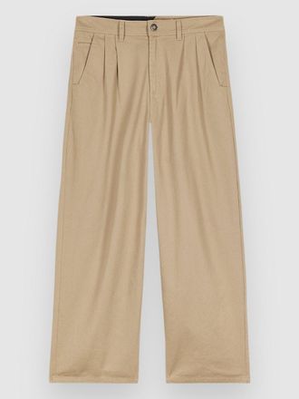 Volcom Baggos Pleat Pantalones marr&oacute;n