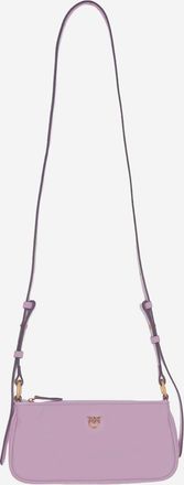 Pinko Pinko Half Moon Baguette Mini-Ledertasche mit Logo