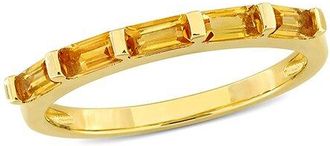 Rina Limor 10K 0.60 Ct. Tw. Citrine Ring