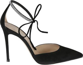 Gianvito Rossi Montecarlo dOrsay - Dames - Pumps - Zwart - 36 1/2 EU - Leer - Schoenen