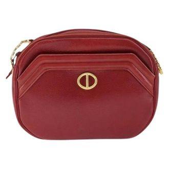Dior Pre-owned Cross Body Bags, female, Red, Size: ONE SIZE Pre-owned Vintage Cross Body Bag