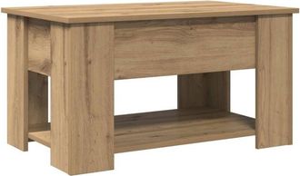 vidaXL Mesa de centro madera de ingeniería roble artesanal 79x49x41 cm Vidaxl