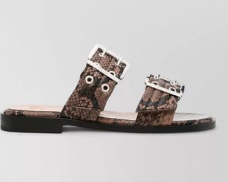 Ganni flat sandals