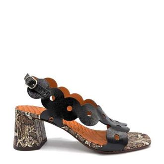 Chie Mihara High Heel Sandals, female, Black, Size: 11 US Ryed Sandal