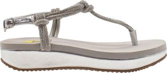 Volatile Womens Calypso Sandal In Silver