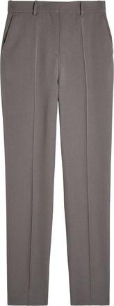 Calvin Klein Lucia Slim-leg Wool Trousers - Grey - 46 (UK14 / L)