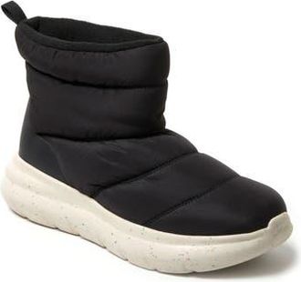 Dearfoams Texoma Nylon Puffer Boot in Black at Nordstrom Rack, Size 12