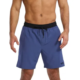 TYR Mens Skua Volley Shorts Blue S