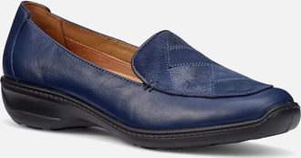 Hotter Womens Faith II Womens Slip On Shoes - Navy - Size: 4.5