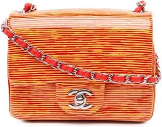 Chanel Pre-owned Vintage Flap Bag - Dames - Vintage Schoudertas - Veelkleurig - ONE Size - Leer - Vintage