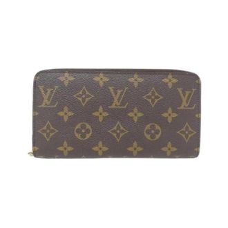 Louis Vuitton Pre-owned Wallets, female, Brown, Size: ONE SIZE Pre-owned Monogram Zippy Wallet