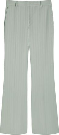 Stella McCartney Stella Mccartney Bootcut Wool Trousers - Sage - 46 (UK14 / L)