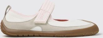 Camper Mary Jane Peu Path+ bicolori in pelle e PET riciclato con chiusura a velcro