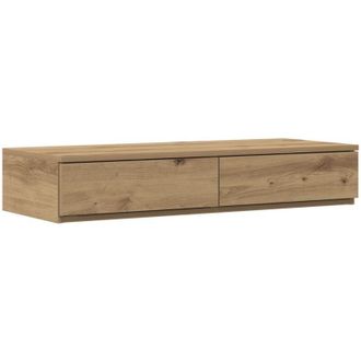 vidaXL Cajones De Cama Con Caj&oacute;n Roble Artisan 75 X 36.5 X 16.5 Cm Vidaxl